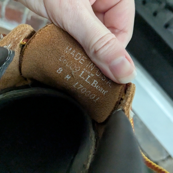 LL Bean Mens Bean Boots Gumshoe - Picture 7 of 7